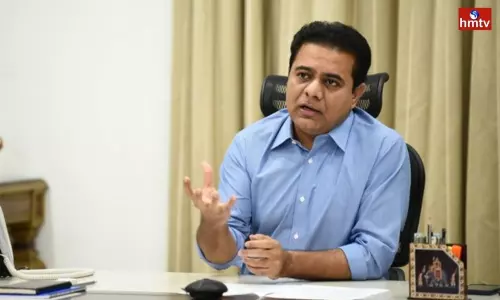 Minister KTR Setairical Tweet on LPG Price