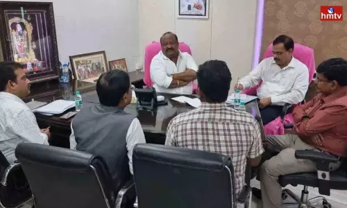 Minister Gangula Kamalakar Review on BC Gurukul School Minister Gangula Kamalakar Review on BC Gurukul School