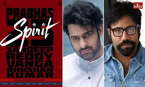 Sandeep Vanga Gave Clarity on the Film With Prabhas Sandeep Vanga Gave Clarity on the Film With Prabhas