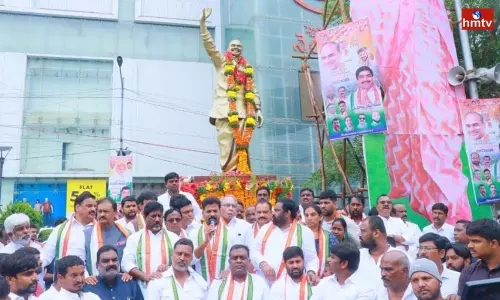 Revanth Reddy Pays Tributes to YSR  | TS News