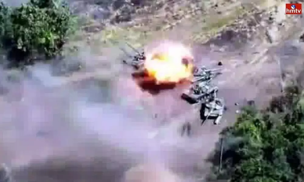 Russian Tanks Damaged in Ukraine