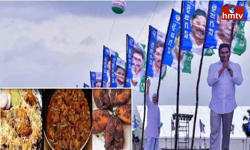 25 variety of Dishes in YCP Plenary 25 variety of Dishes in YCP Plenary