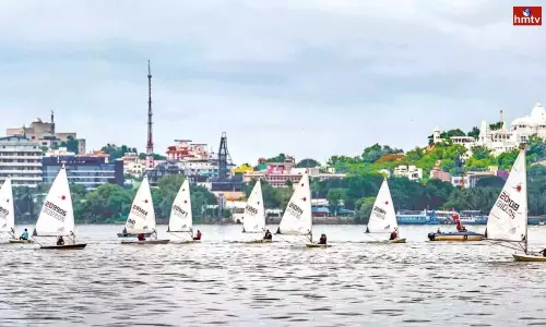 Sailing Game In Hussain Sagar | Hyderabad News