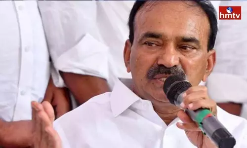 Etela Rajender Contest Against CM KCR
