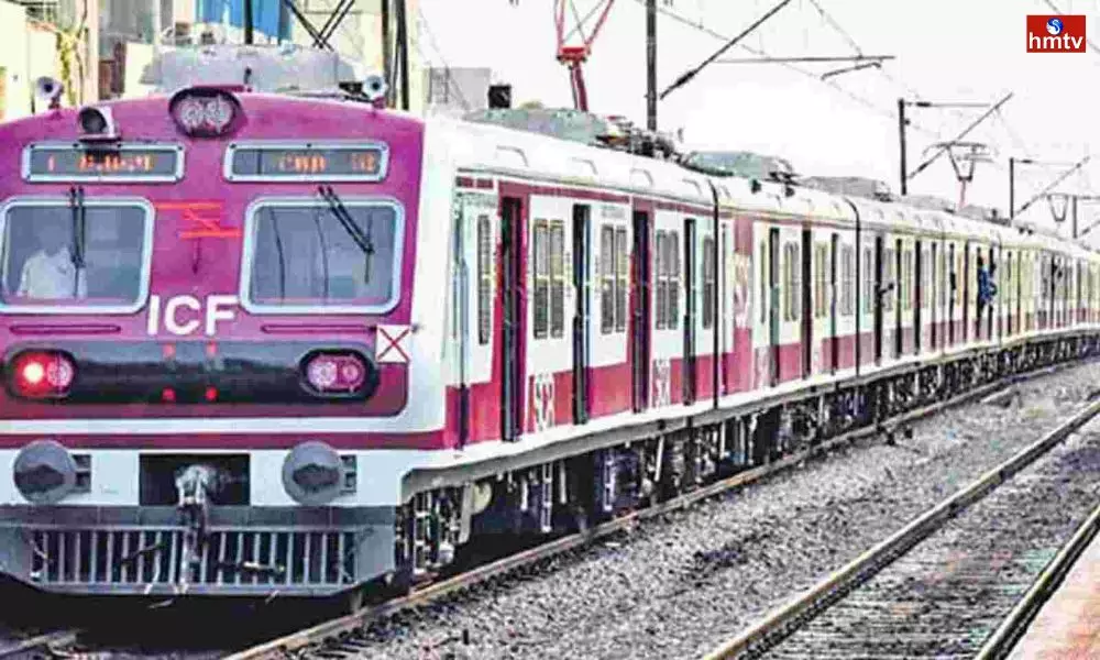 Rain Effect on Hyderabad MMTS Trains
