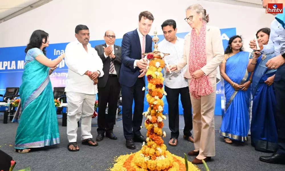Minister KTR Inaugurated the Alpla India’s World Class Mould Shop