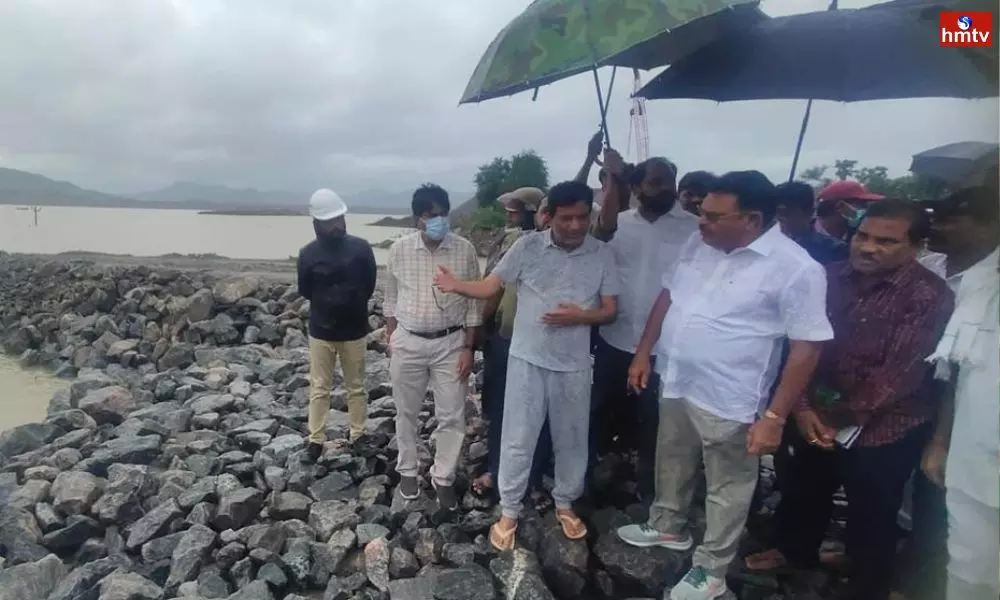 Irrigation Minister Ambati Rambabu Inspected the Godavari Flood Situation