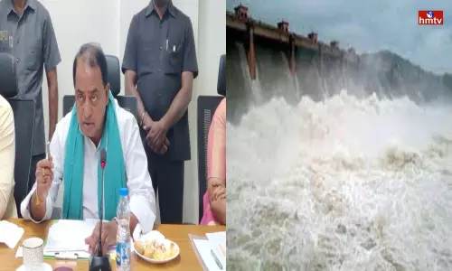 Minister Indrakaran Reddy Review With Officials