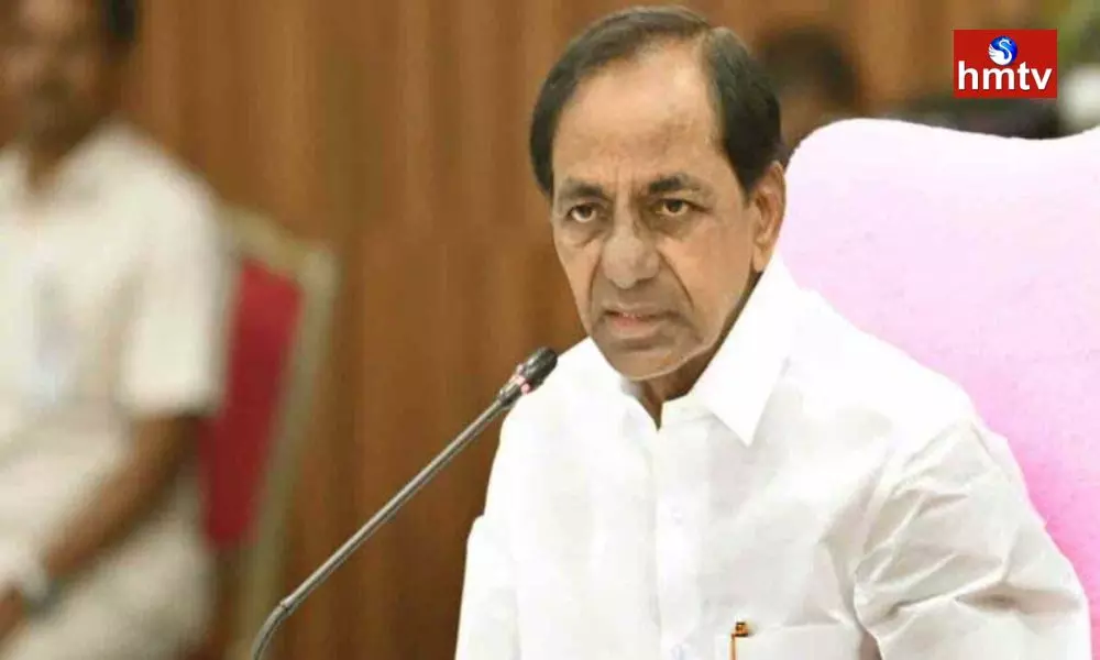 CM KCR Review of Flood Situation in Bhadrachalam