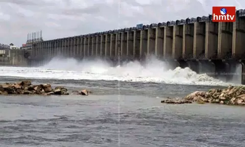 Jurala Project 23 Gates Opened Over Heavy Flood Water