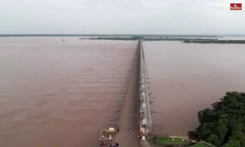 Inflow and Outflow Are 23.20 Lakh Cusecs