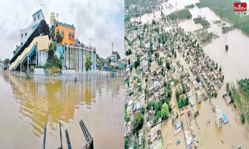 Godavari Flood in Bhadrachalam | Bhadrachalam News