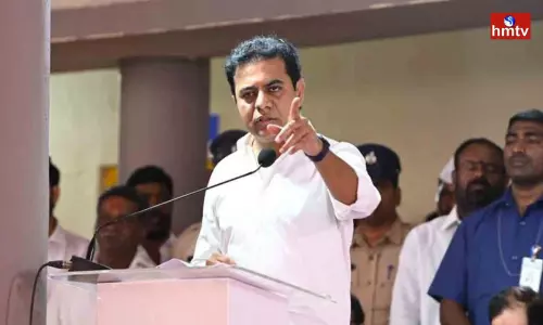 Minister KTR Satires on Central Government Minister KTR Satires on Central Government