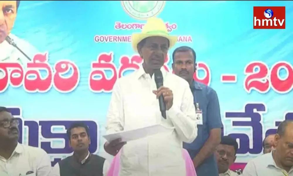 CM KCR Visits Flood Relief Centres in Bhadrachalam