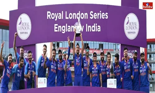 India won the series