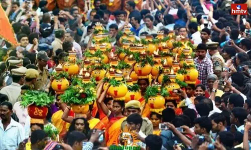 Ujjaini Mahankali Ammavari Bonalu which will end Today
