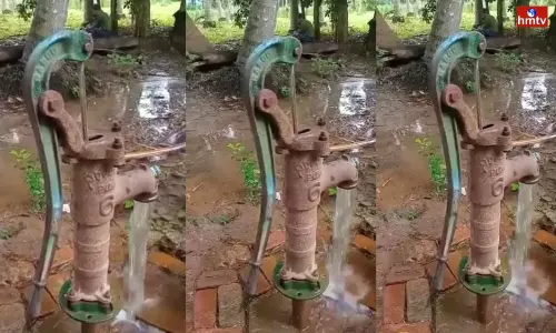 Water Comes out From Hand Pumps and Borewells Water Comes out From Hand Pumps and Borewells