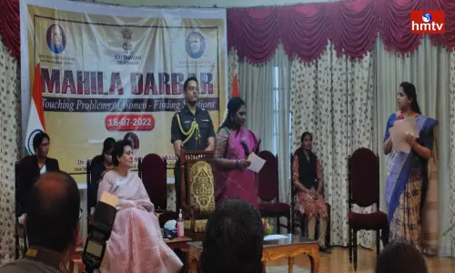 Mahila Darbar Organised At Raj Bhavan in Hyderabad