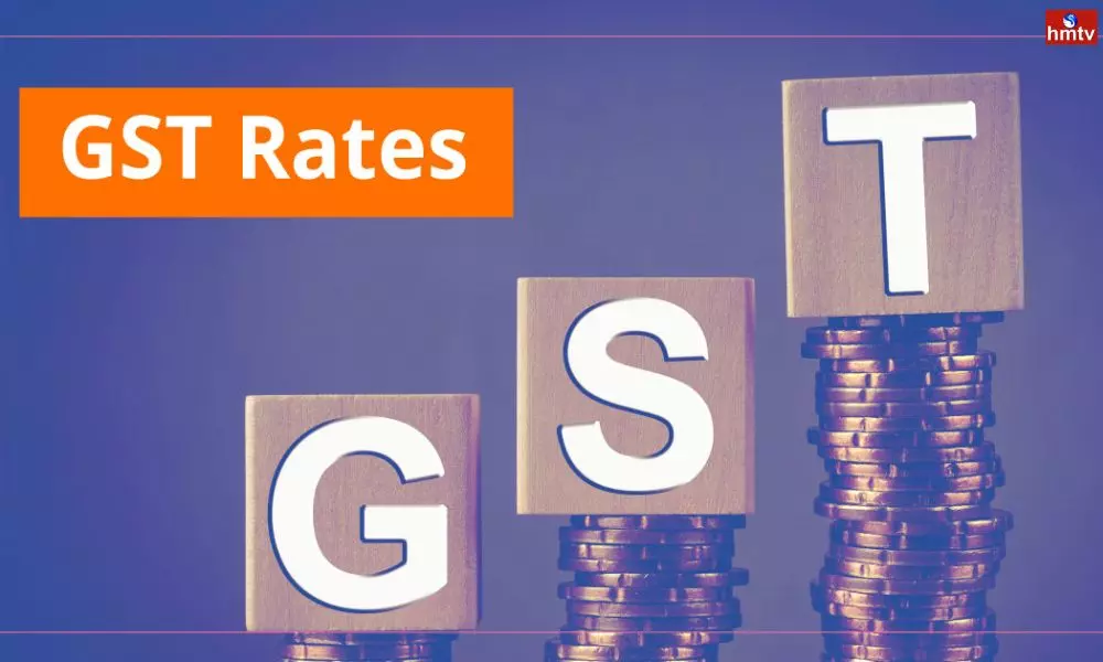 Increased GST rates... effective from yesterday...