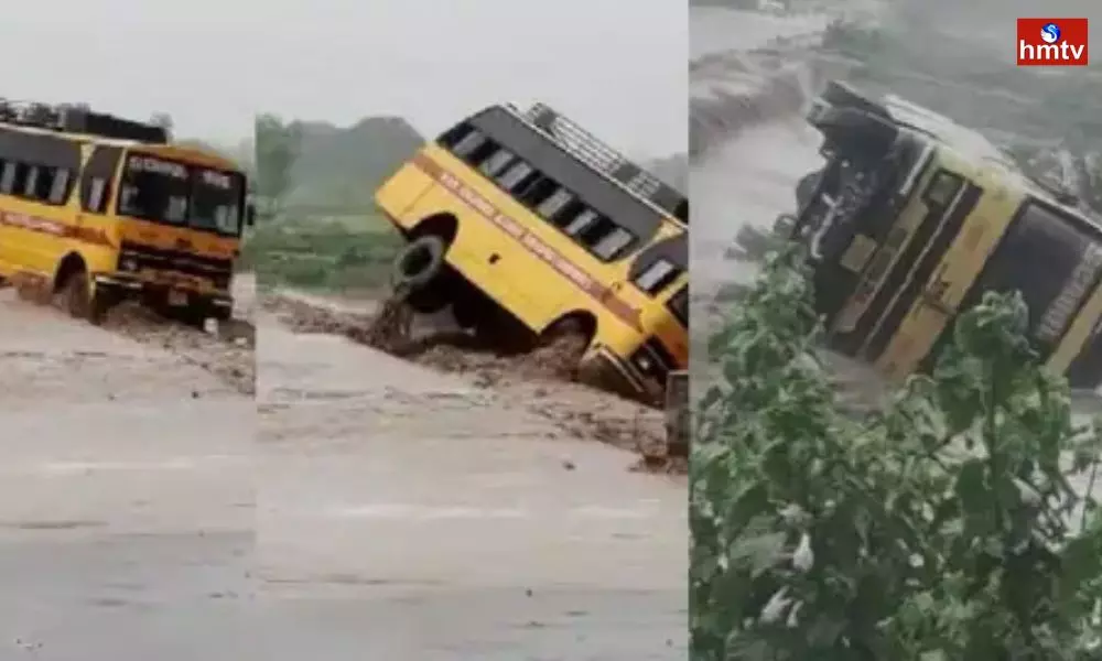 School Bus Accident In Uttarakhand | Telugu News