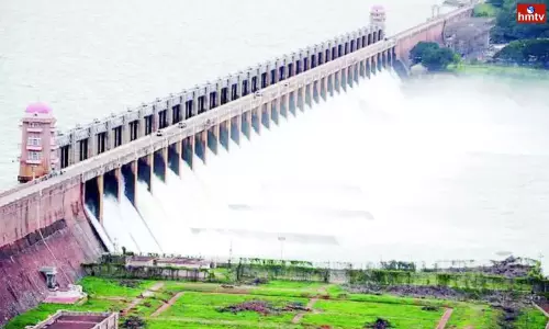 Continued flooding of Tungabhadra Reservoir Continued flooding of Tungabhadra Reservoir
