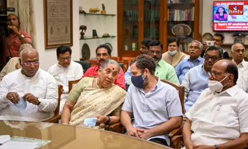 Opposition Vice Presidential Candidate Margaret Alva Files Nomination Papers