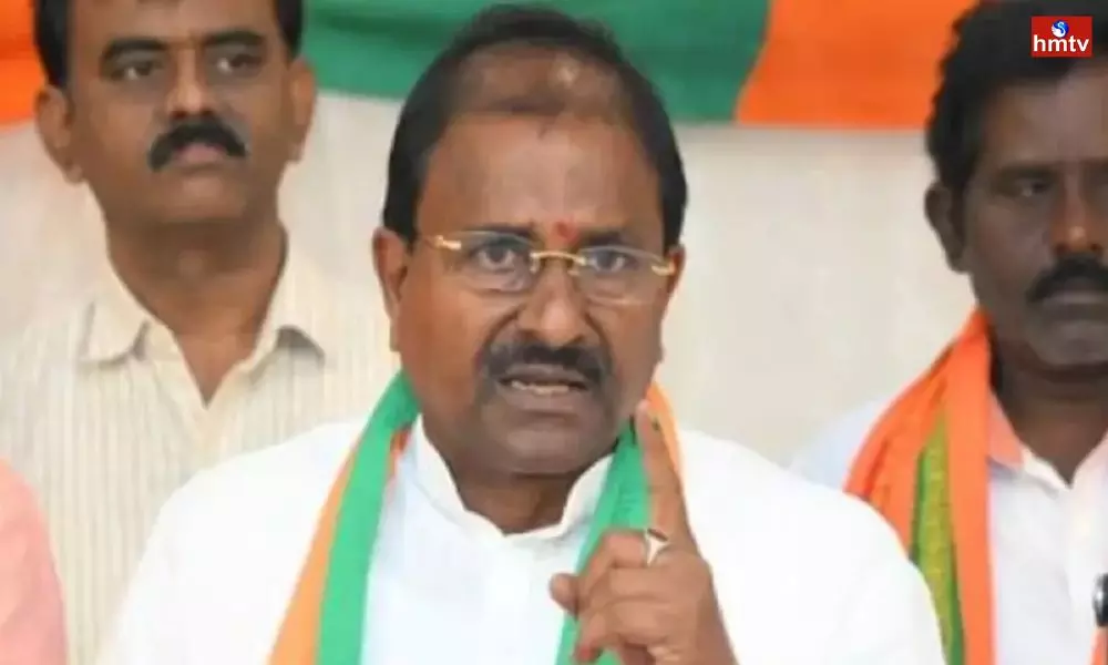 BJP Chief Somu Veerraju Said that there is a Conspiracy to Dispute the Polavaram Issue