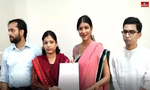 Manchu Lakshmi Adopted Government Schools in Yadadri Bhuvanagiri