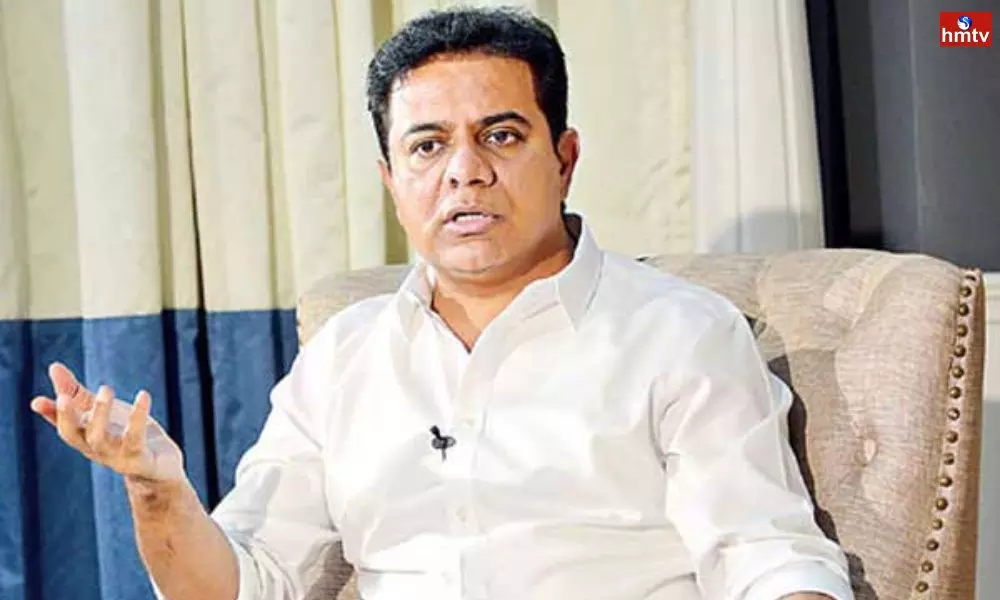 Minister KTR Comments On Union Minister Kishan Reddy