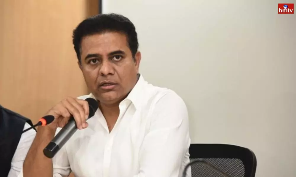 Minister KTR Countered BJP Chief Bandi Sanjay on Twitter