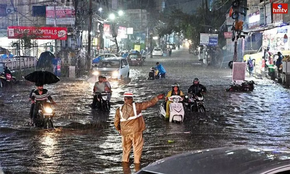 Heavy Rains for the Next Three Hours in Hyderabad