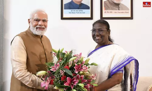PM Narendra Modi wishes to New President Draupadi Murmu PM Narendra Modi wishes to New President Draupadi Murmu