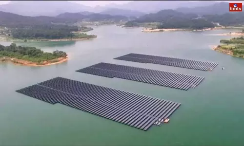 Floating Solar Project is Set up on Meghadri Gedda in Visakhapatnam