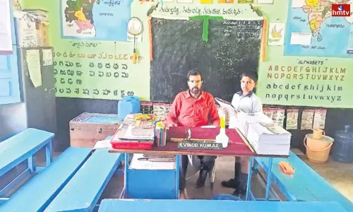 There is Only one Teacher and one Student in Marribanda Government School