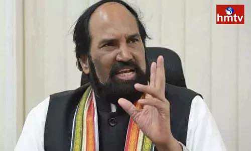BJP, TRS Govts Must Clarify on Kaleshwaram Project Says Uttam Kumar Reddy