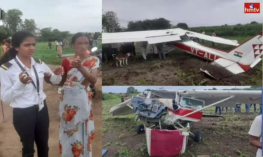 Trainer Aircraft Crashes In Maharashtra