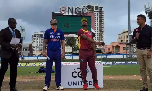 Windies Won the Toss and Elected to Bating Windies Won the Toss and Elected to Bating
