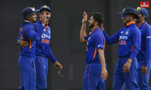 Shikhar Dhawan Leads Team Indias Crazy Celebration After WI Series Win Shikhar Dhawan Leads Team Indias Crazy Celebration After WI Series Win