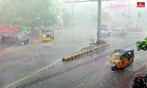 Heavy Rain in  Adilabad District