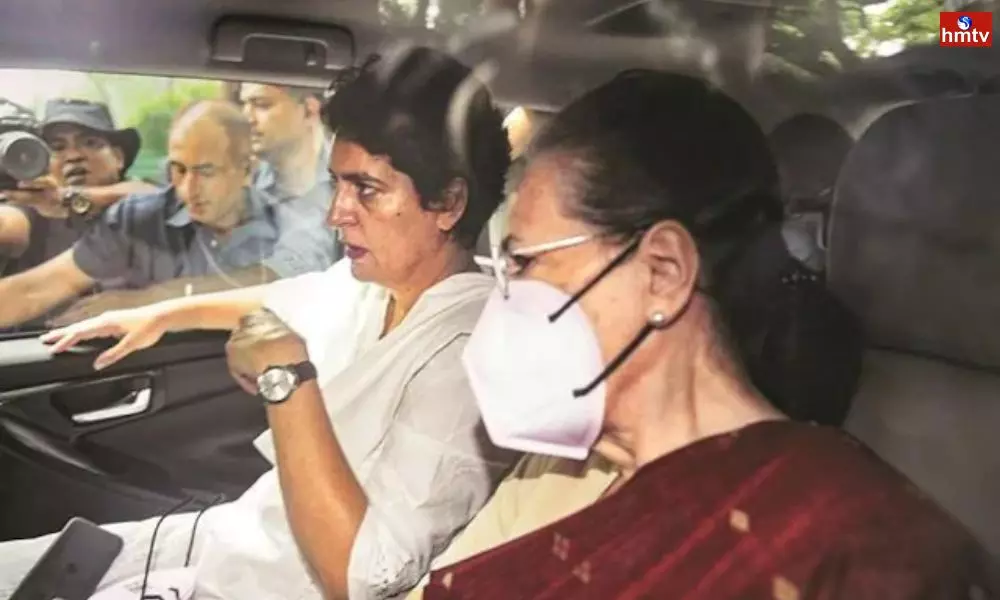 Sonia Gandhi Leaves From the ED Office After the Third Day of Questioning in National Herald Case