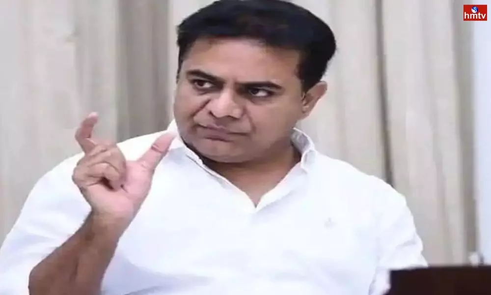 Minister KTR is Angry with the Central Government