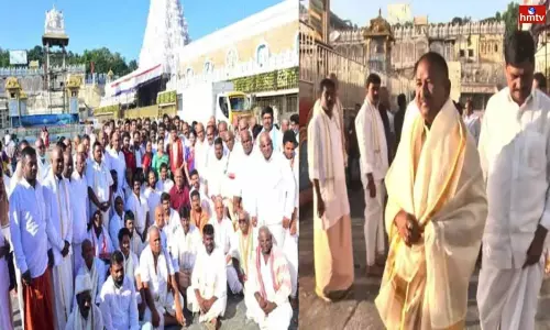Minister Appalaraju Visited Tirumala Srivaru Minister Appalaraju Visited Tirumala Srivaru