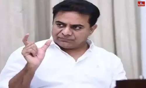 Minister KTR is Angry with the Central Government Minister KTR is Angry with the Central Government