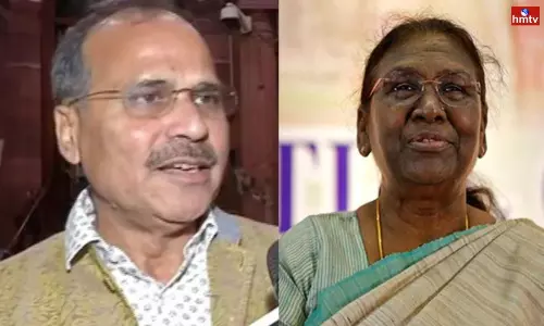 Adhir Ranjan Chowdhury Apologises to President Murmu for Rashtrapatni remark Adhir Ranjan Chowdhury Apologises to President Murmu for Rashtrapatni remark