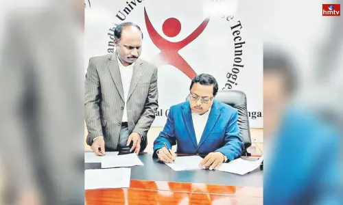 RGUKT in-charge VC Venkata Ramana Warning to Students