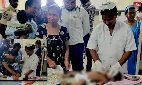 Mother Drowns Infant Baby in Pool Jangaon