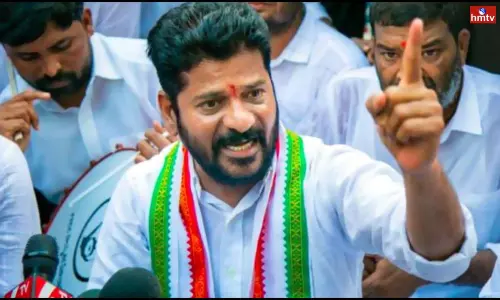 TPCC Chief Revanth Reddy Slams CM KCR Over Food in Welfare Hostels