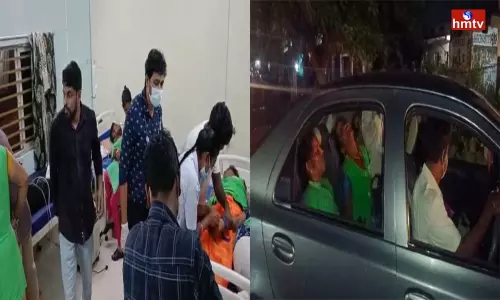 50 Workers Hospitalized after Gas Leak in Company in Atchutapuram 50 Workers Hospitalized after Gas Leak in Company in Atchutapuram