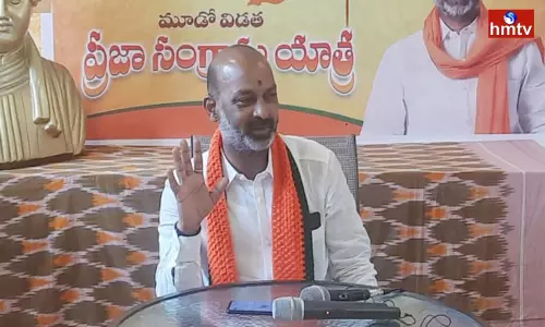 T BJP Chief Bandi Sanjay Comments