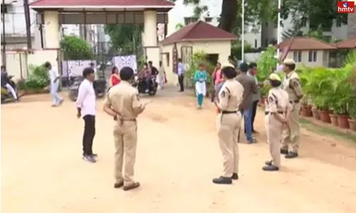 SI Exam Started in Telangana